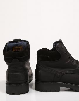 más y más Ciego En honor YUMA WM92000A en Negro Piel | ankle-boots Wrangler originales