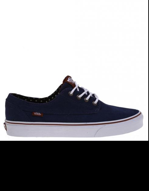 Vans brigata hotsell suede navy